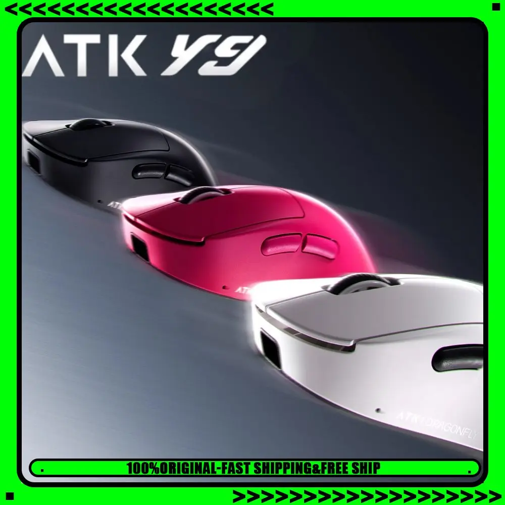 Esports Pc Gaming - ATK Dragonfly Y9 Wireless Mouse 3-mose