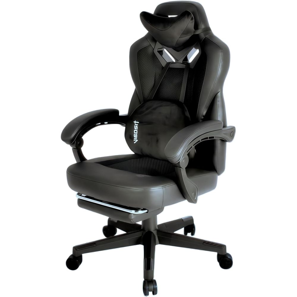 Gaming & Esports District - Ergonomic Reclining Office Chair with Footrest