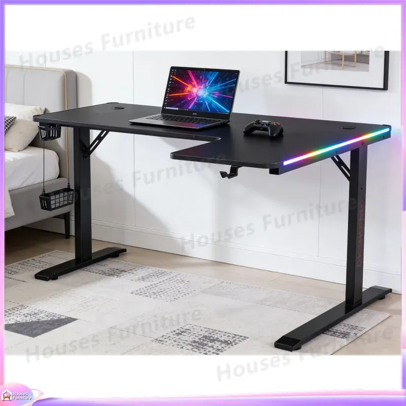 Esports Pc Gaming - Large 160cm Gaming Desk with LED