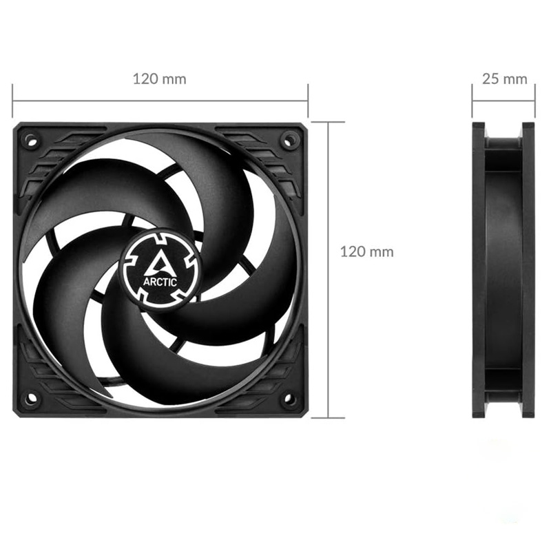 ARCTIC P12 Silent - PC Fan, 12 - Esports Gaming Fan review and price