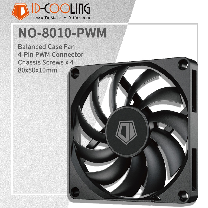 ID-COOLING NO-8010-PWM 80MM PC - Esports Gaming Fan review and price