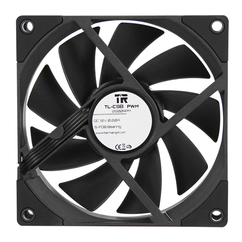 Thermalright TL-C9 TL-C9B TL-9 - Esports Gaming Fan review and price
