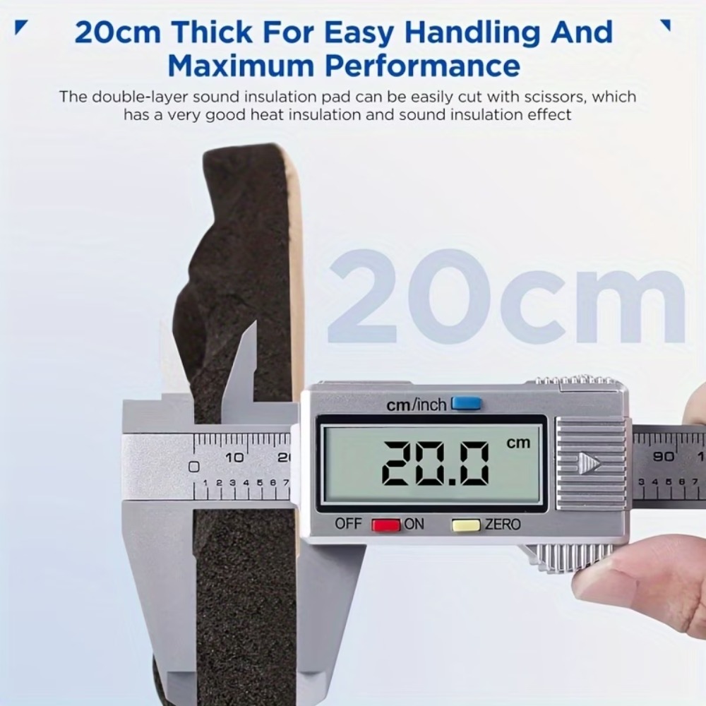 1 Roll 2cm-50x100cm Self-Adhes - Sound Dampening Foam review and price