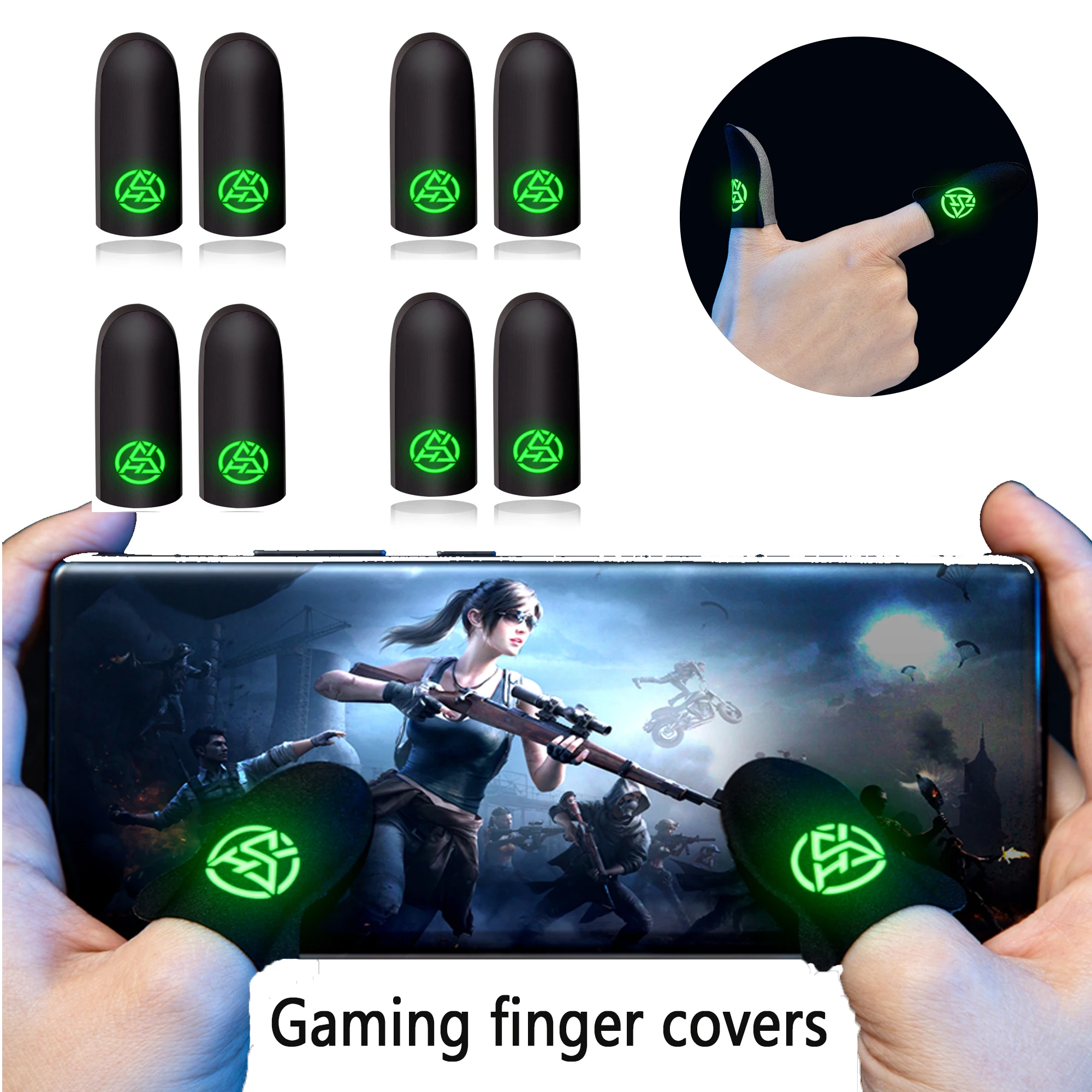 6Pcs Mobile Game Fingertip Glo - Esports Gaming Gloves review and price