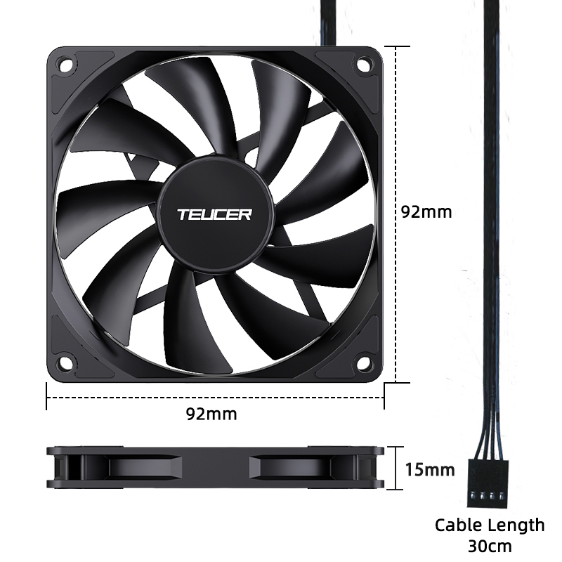 TEUCER UT-9015 PC Case Cooling - Esports Gaming Fan review and price