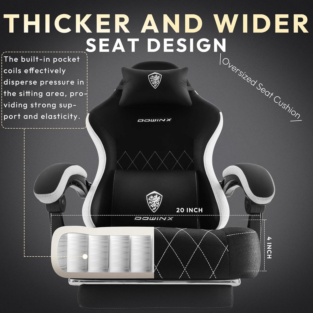 Ergonomic Breathable Fabric Ga - Gaming & Esports District review and price