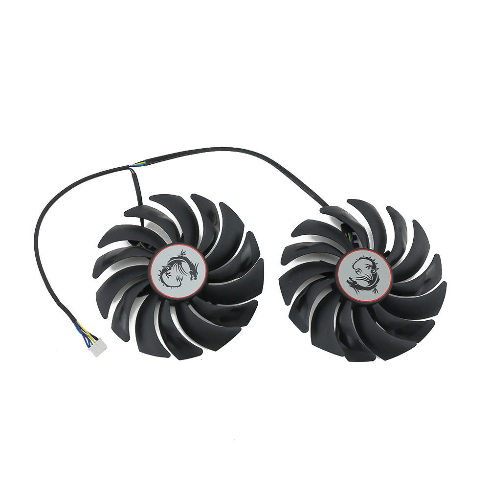 2Pcs 95mm PLD10010S12HH Video  - Esports Gaming Fan review and price