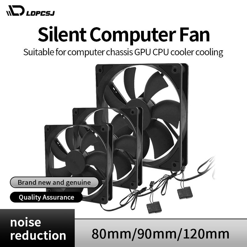 80mm 90mm 120mm Quiet Computer - Esports Gaming Fan review and price