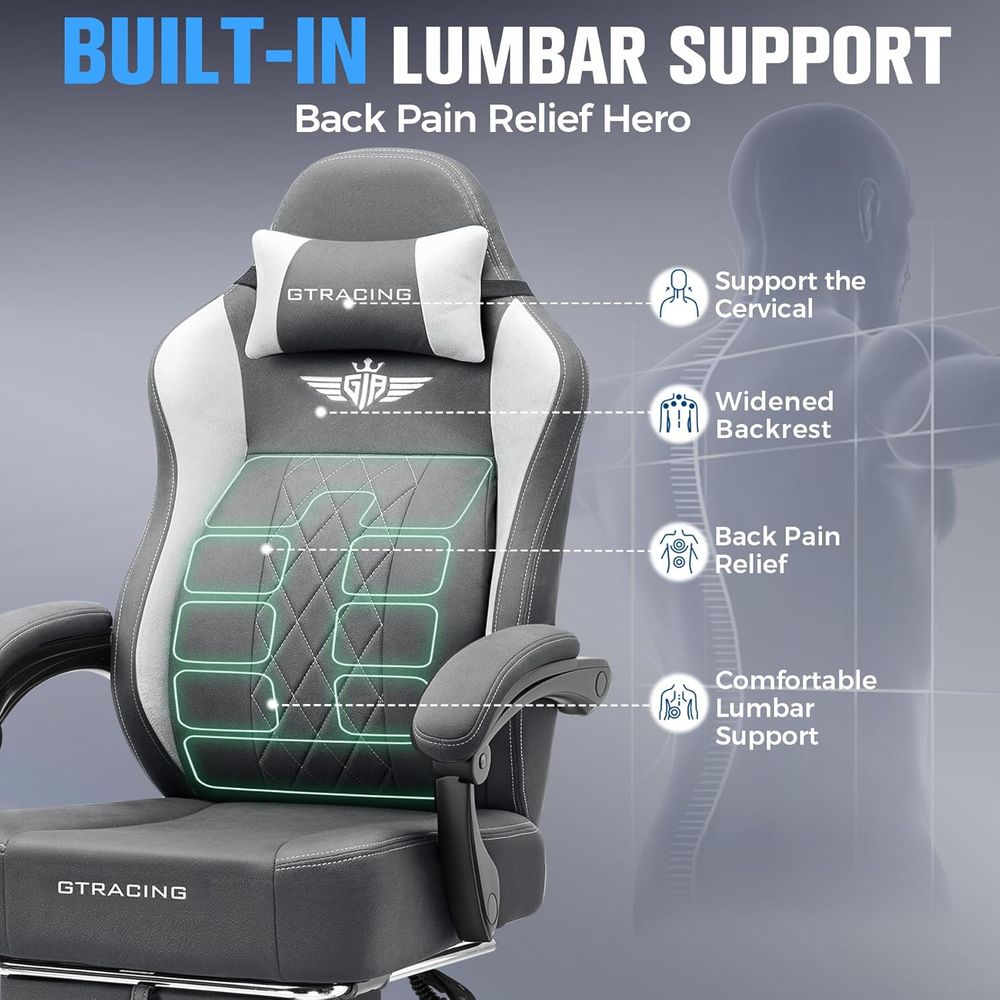 Ergonomic High-Back Gaming Cha - Gaming & Esports District review and price
