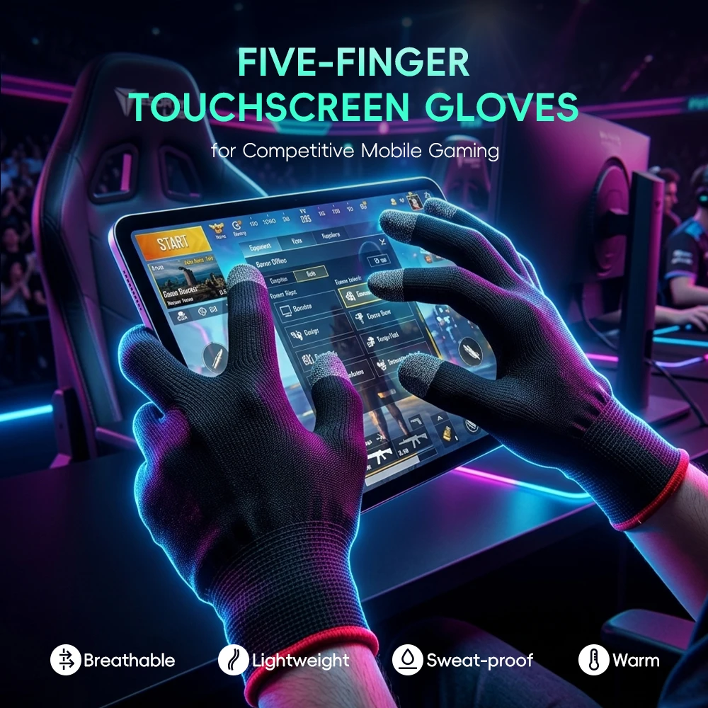 Data Frog Mobile Gaming Gloves - Esports Gaming Gloves review and price