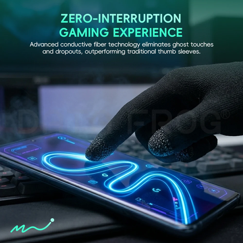 Data Frog Mobile Gaming Gloves - Esports Gaming Gloves review and price