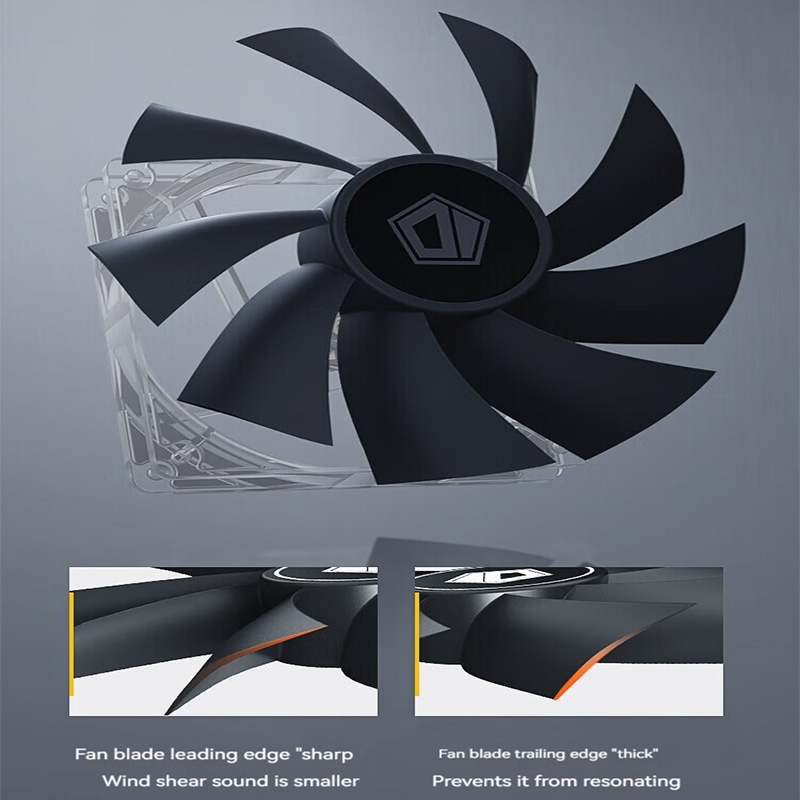 ID-COOLING XF-120-K 120mm 4Pin - Esports Gaming Fan review and price