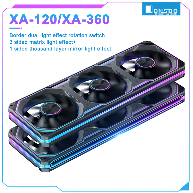 JONSBO XA-120 XA-240 XA-360 12 - Esports Gaming Fan review and price