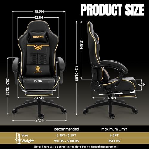 Big and Tall Gaming Chair, 350 - Gaming & Esports District review and price