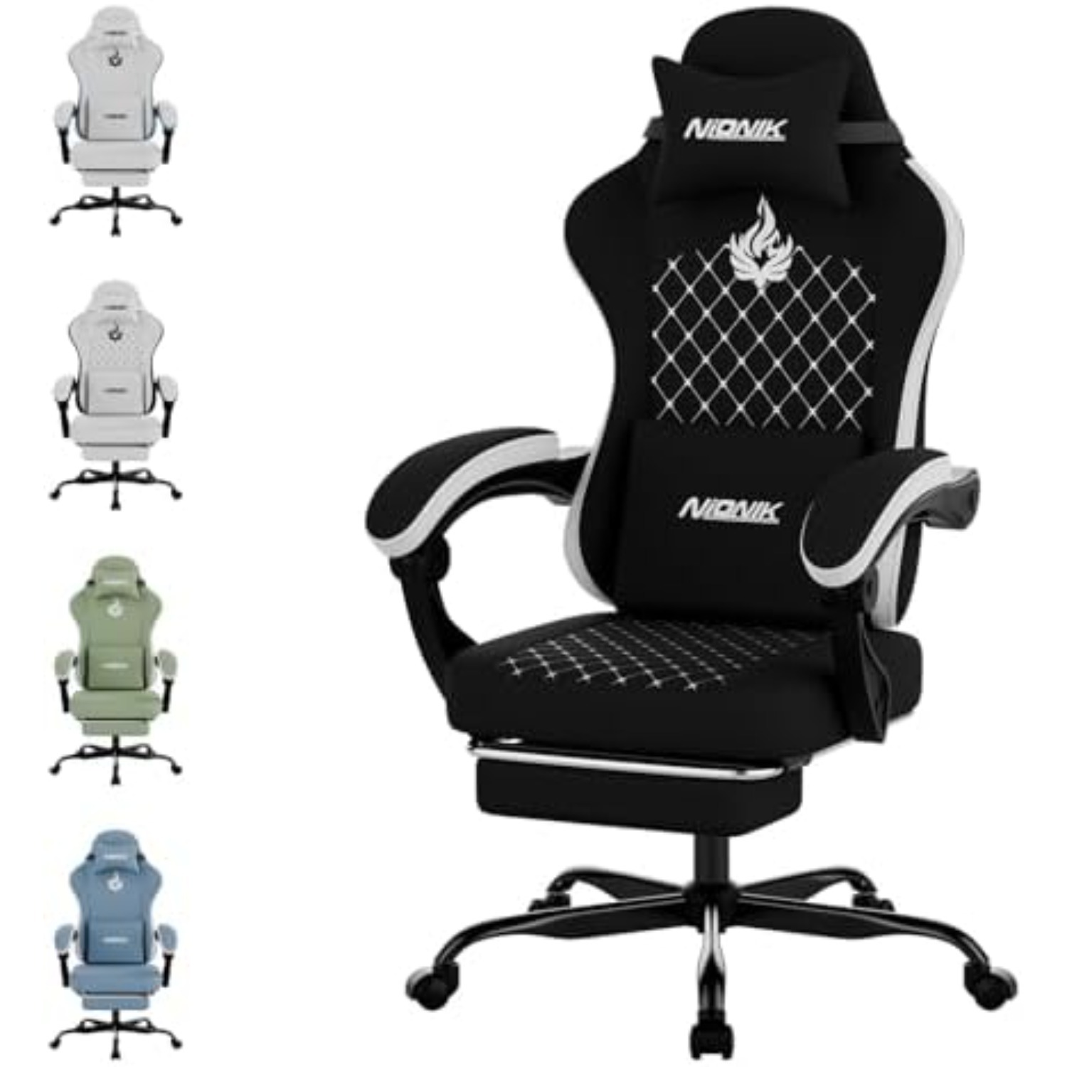 Gaming Chair with Massage,Ergo - Gaming & Esports District review and price