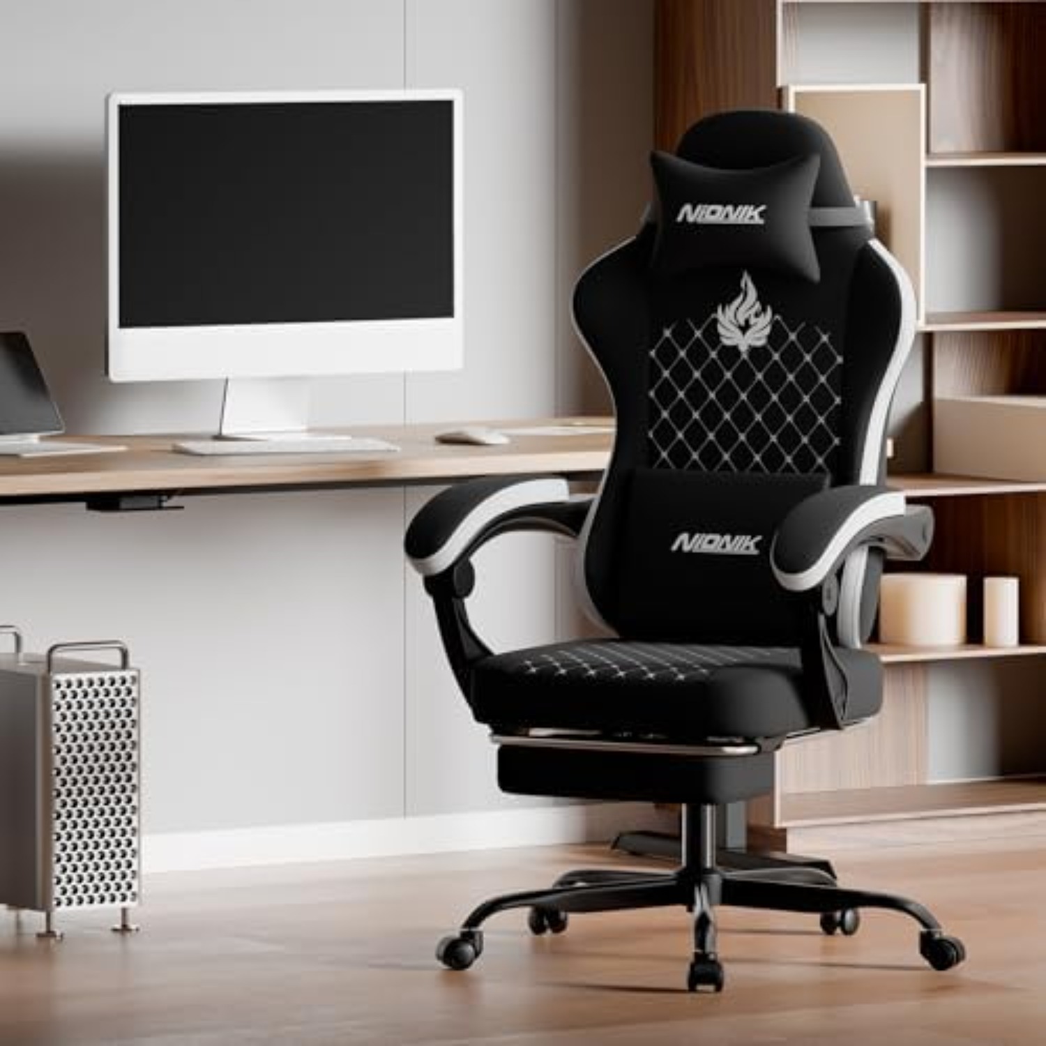 Gaming Chair with Massage,Ergo - Gaming & Esports District review and price
