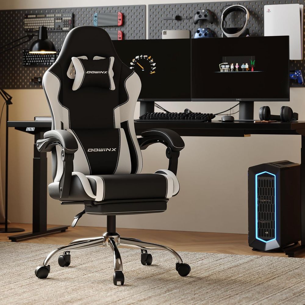 Ergonomic Gaming Chair with Lu - Gaming & Esports District review and price