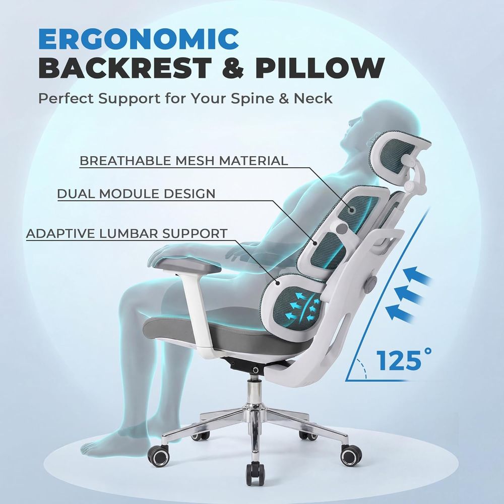 Ergonomic High-Capacity Mesh O - Gaming & Esports District review and price