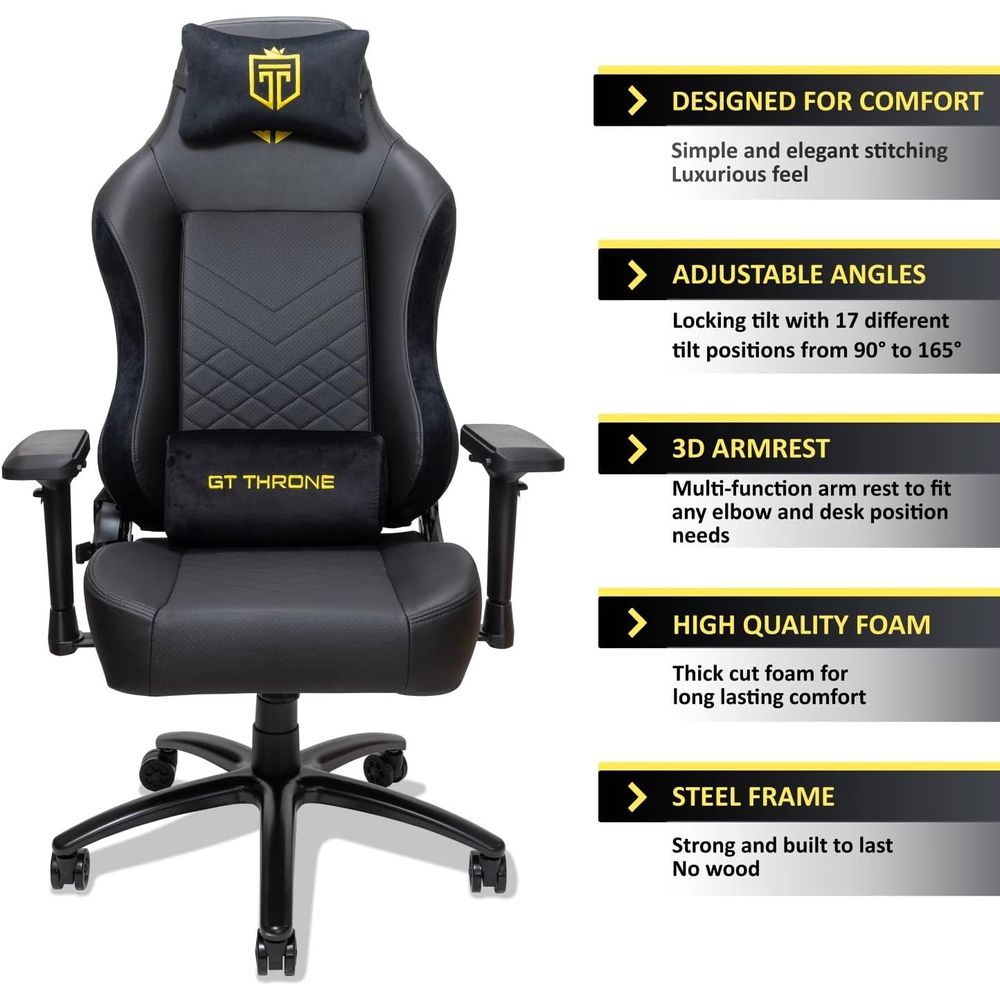 Ergonomic Reclining Gaming Cha - Gaming & Esports District review and price