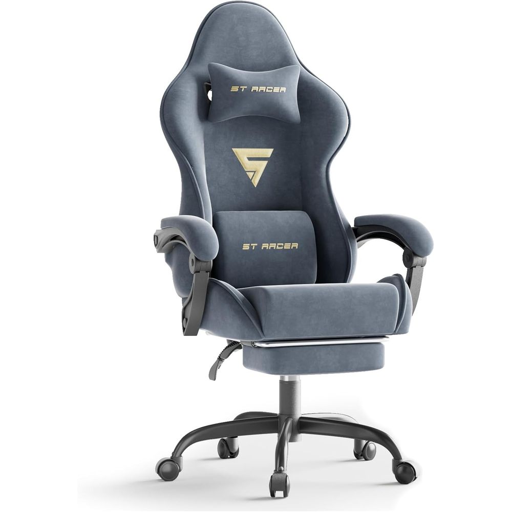Ergonomic Gaming Chair with Fo - Gaming & Esports District review and price