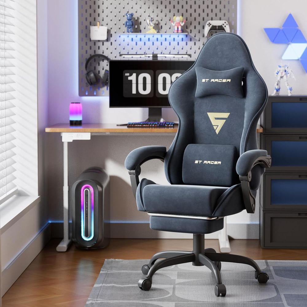 Ergonomic Gaming Chair with Fo - Gaming & Esports District review and price