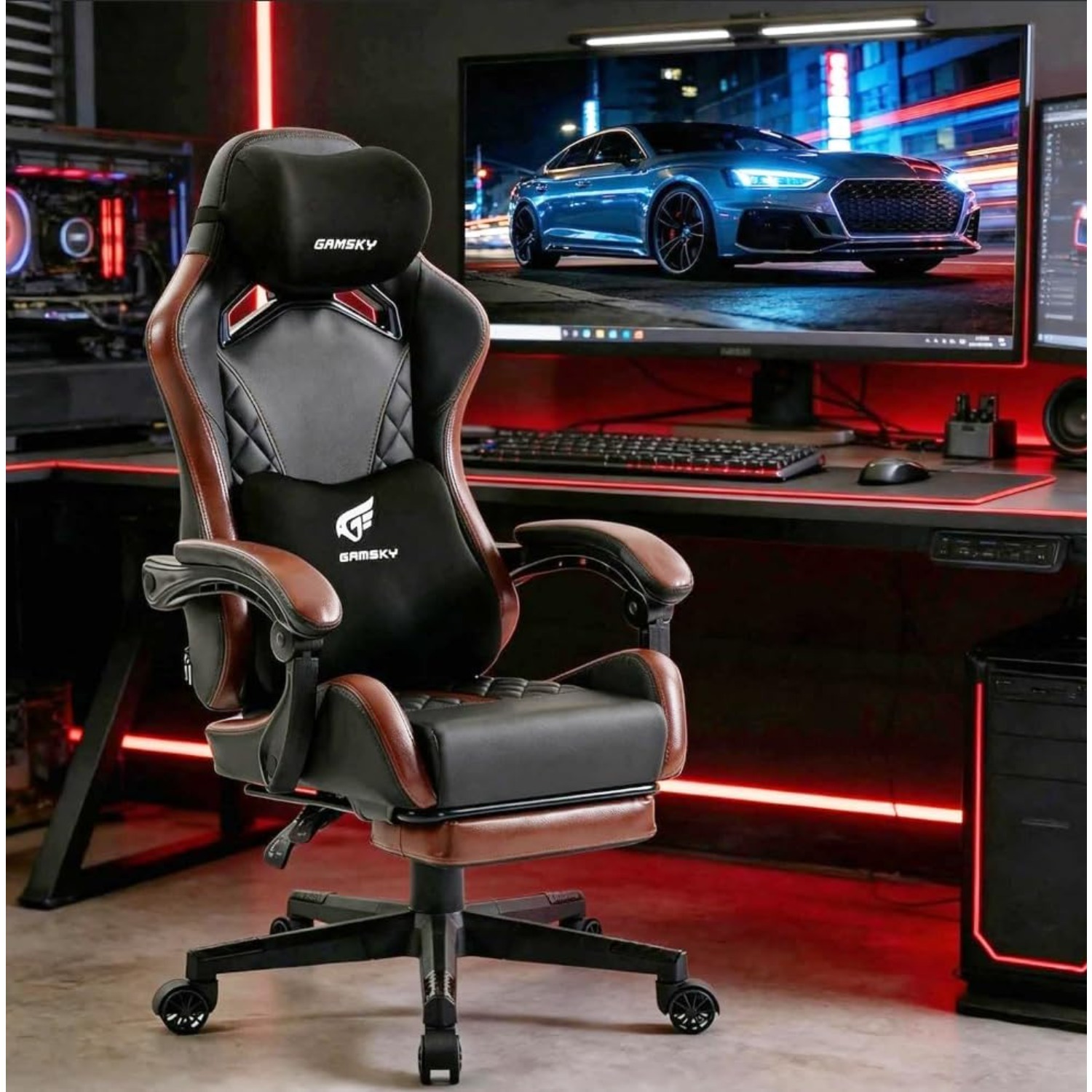 Ergonomic Gaming Chair for Adu - Gaming & Esports District review and price