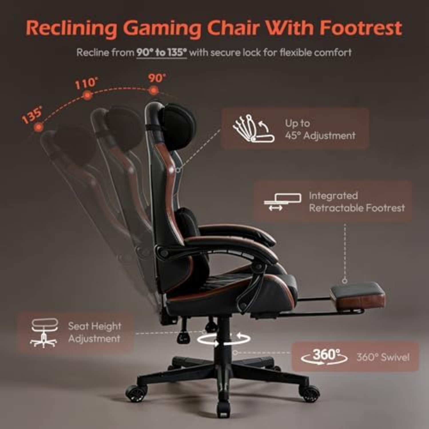Ergonomic Gaming Chair for Adu - Gaming & Esports District review and price