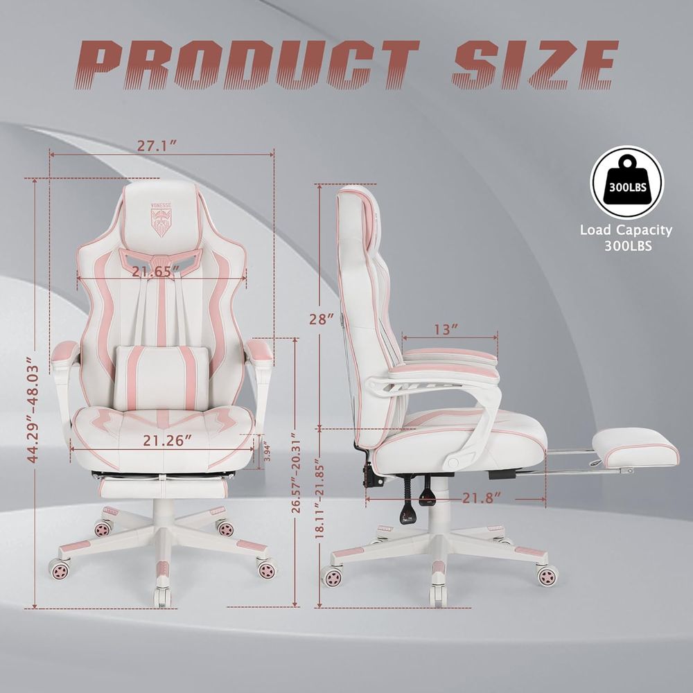 Ergonomic High-Back Gaming Cha - Gaming & Esports District review and price