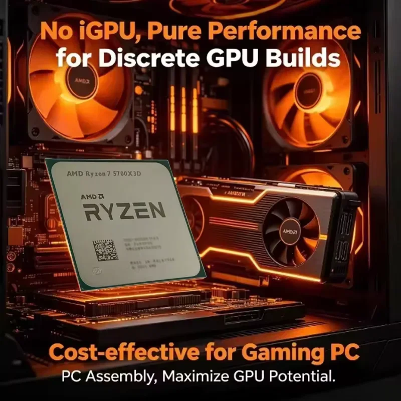 AMD Ryzen 7 5700X3D R7 5700X3D - Esports Pc Gaming review and price