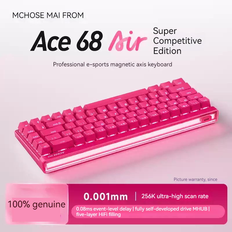 Mchose Ace68 Air Magnetic Axis - Esports Pc Gaming review and price