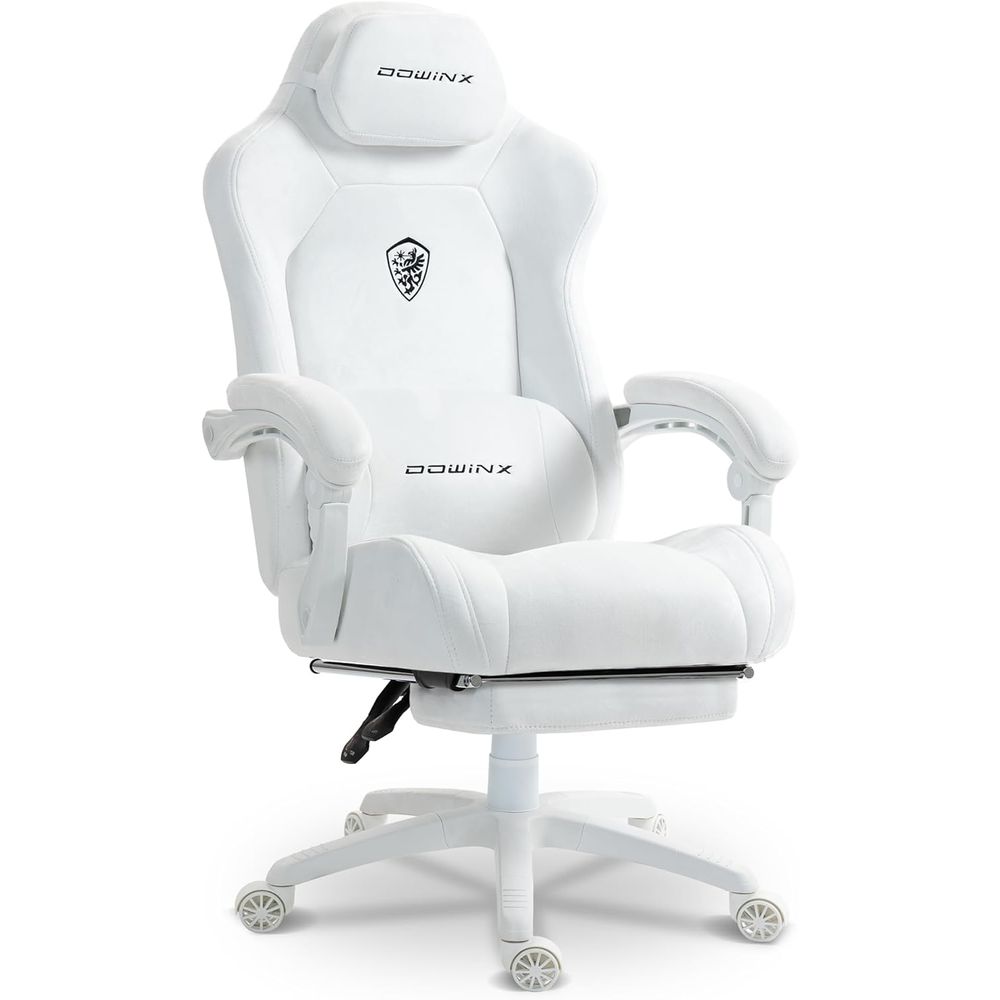Ergonomic High-Back Suede Gami - Gaming & Esports District review and price